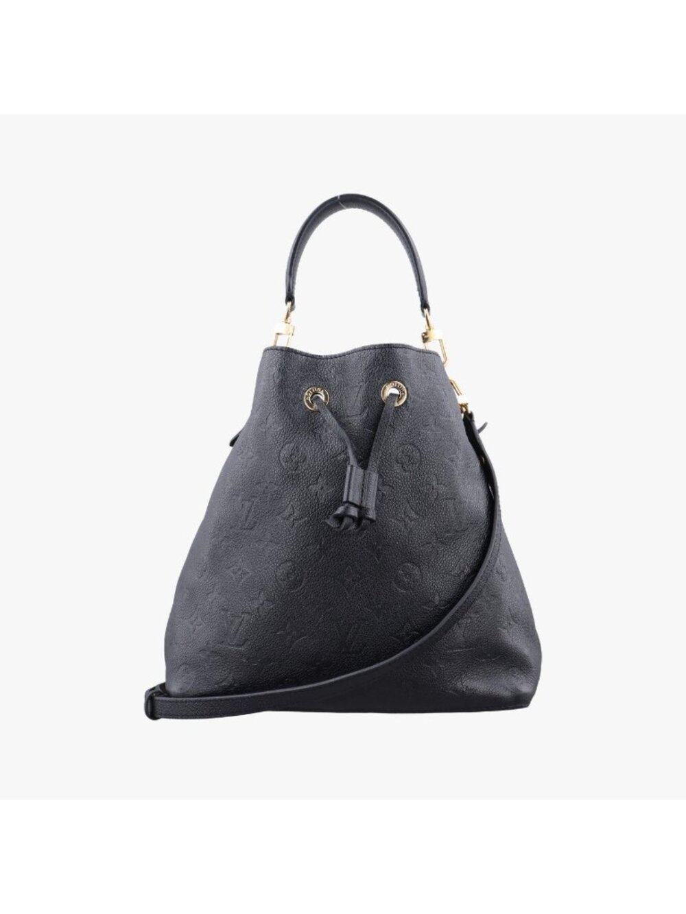 Louis Vuitton Neo Noe Noir Monogram Empreinte Bucket Bag